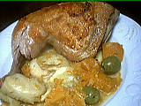 Sauté de potiron et artichauts