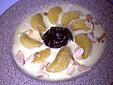 Sabayon mandarines au floc de Gascogne