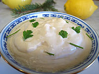 Sauce crème à la noix de coco