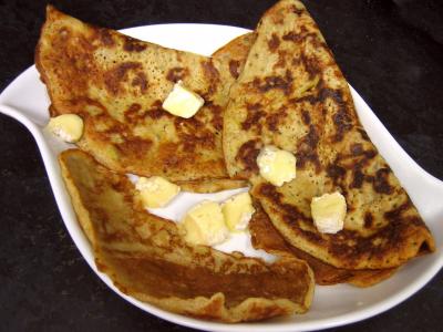 Galette aux poireaux