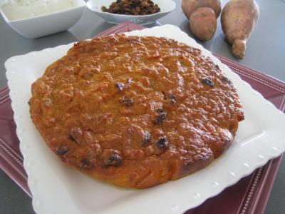 Gâteau de patates douces à la réunionnaise
