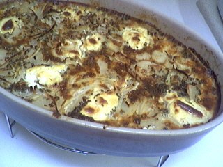 Pommes de terre en gratin façon "Bayenne"