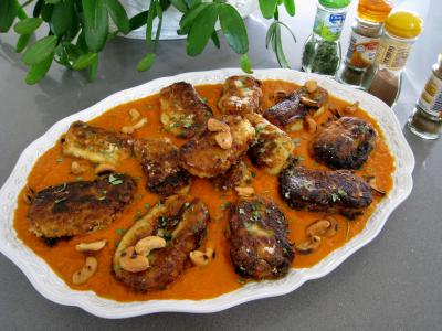 Koftas de pommes de terre au mascarpone façon indienne