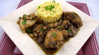 Poulet à la lyonnaise