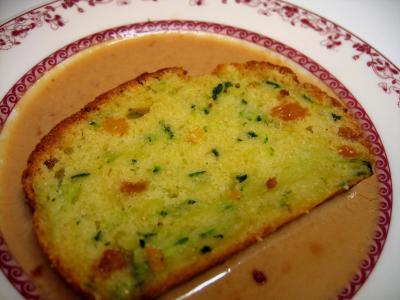 Cake sucré aux courgettes