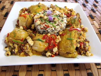 Fricassée de poulet au coulommiers