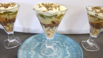 Trifles aux prunes et graines de tournesol