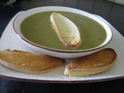 Crème d'épinards