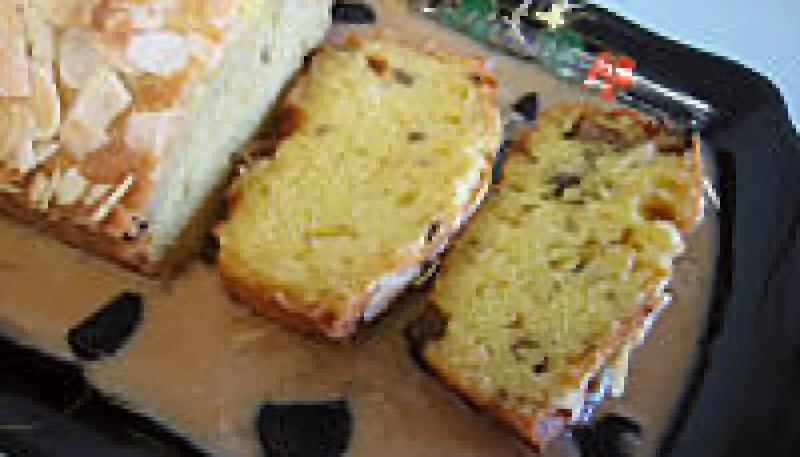 Cake au foie gras et sa sauce à la truffe
