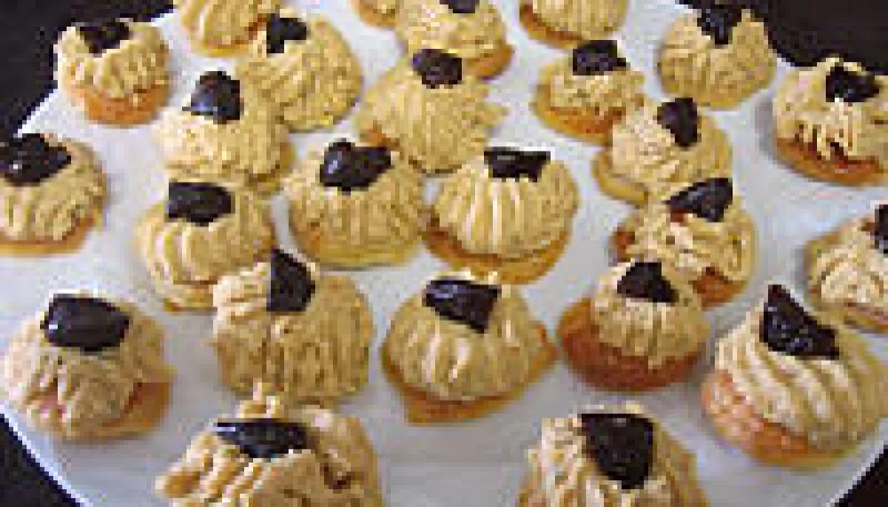Canapés aux pois chiches façon Turque