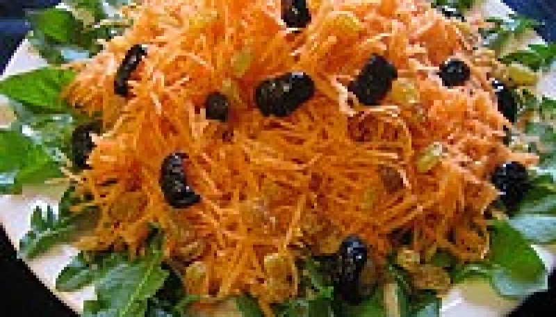 Carottes en salade
