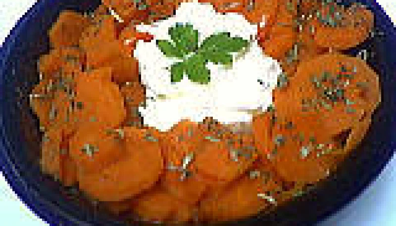 Carottes au fromage blanc minceur