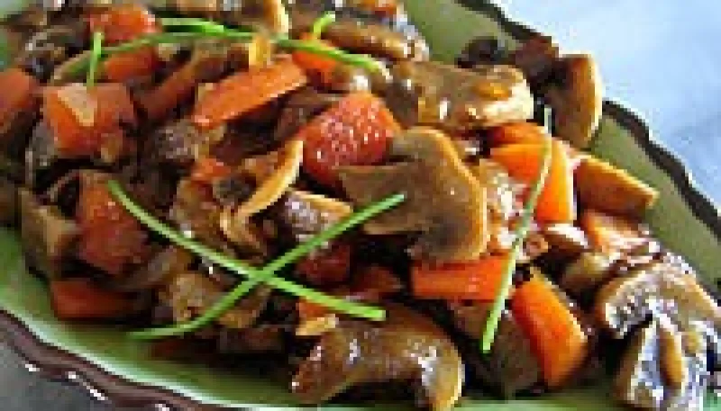 Champignons au muscat