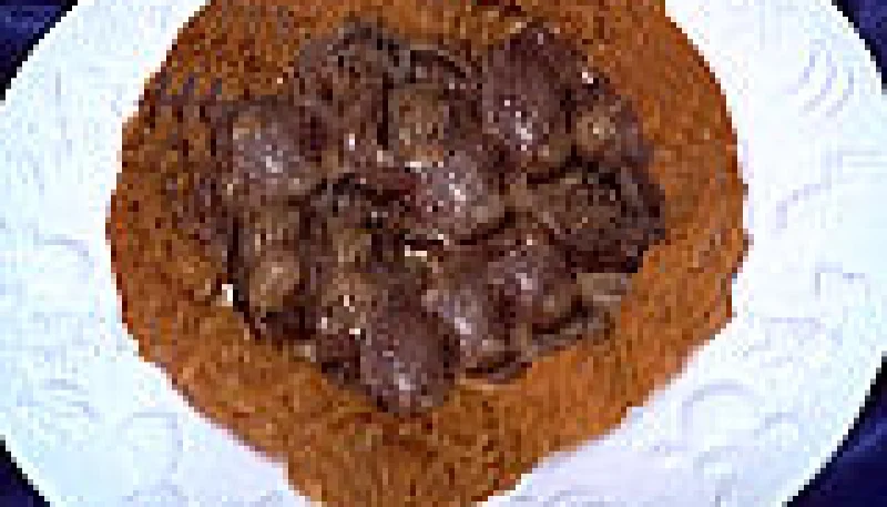 Coeurs de canard au paprika