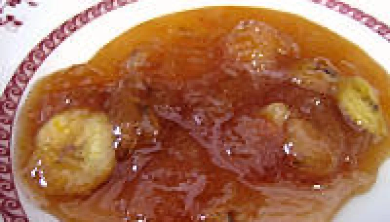 Confiture de bananes et bergamotes