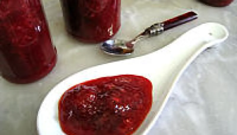 Confiture de fraises à la crème de coco