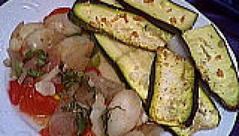 Courgettes à l'ail des Carmélites