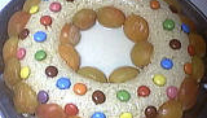 Couronne de riz aux abricots
