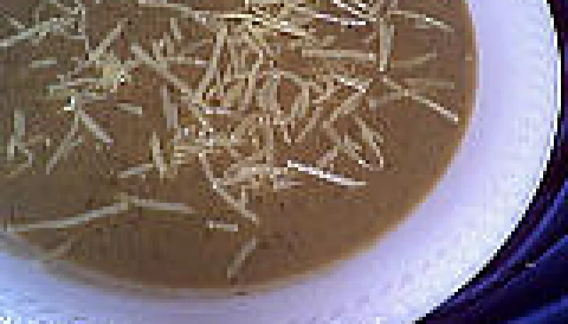 Crème de lentilles