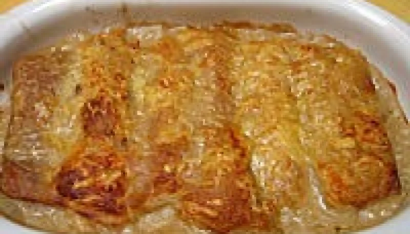 Crêpes aux champignons et au saumon fumé
