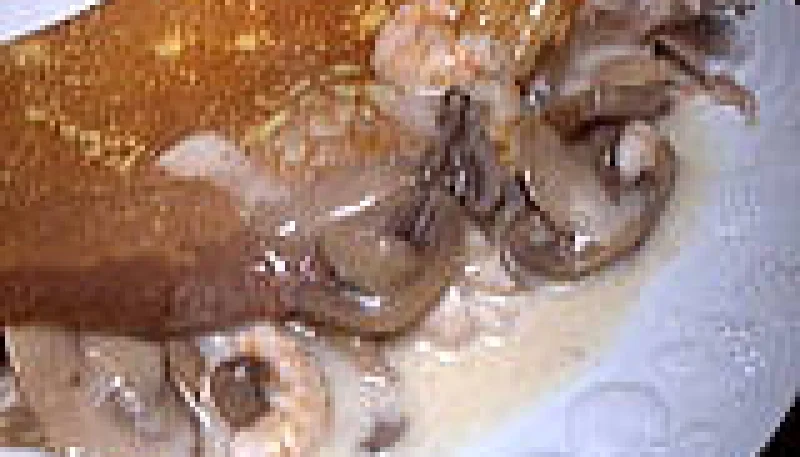 Crêpes farcies à la perche