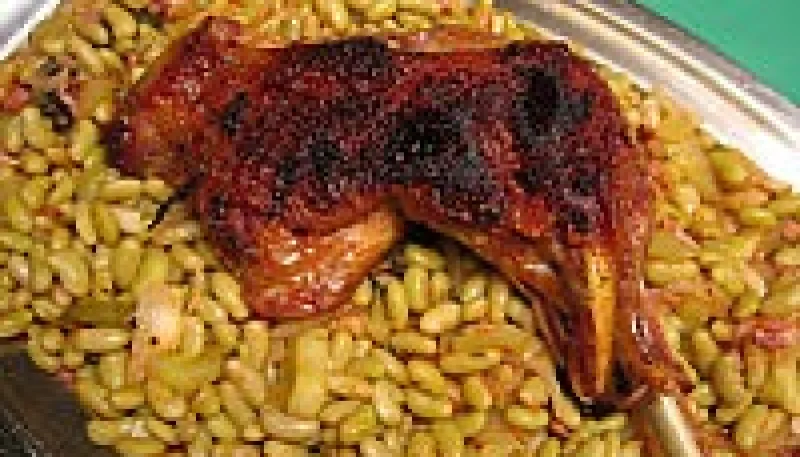 Cuisse de dinde aux flageolets
