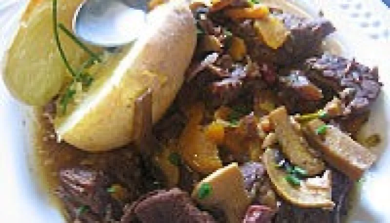 Daube de boeuf au curcuma