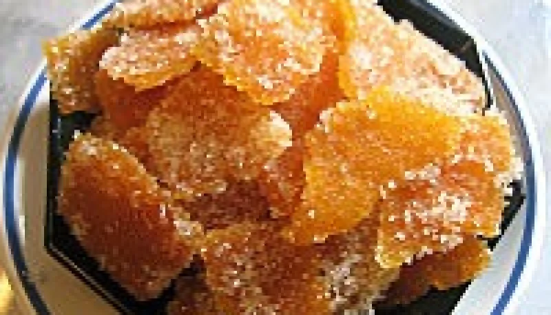 Ecorces d'oranges confites