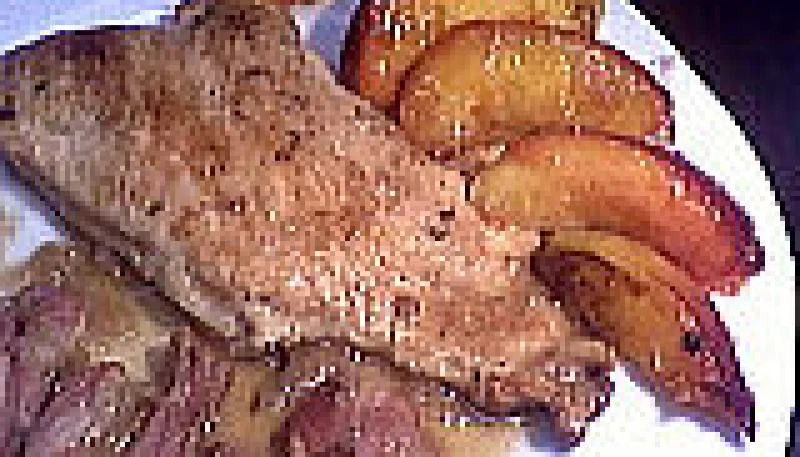 Escalopes de dinde aux nectarines