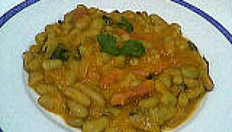 Flageolets aux légumes