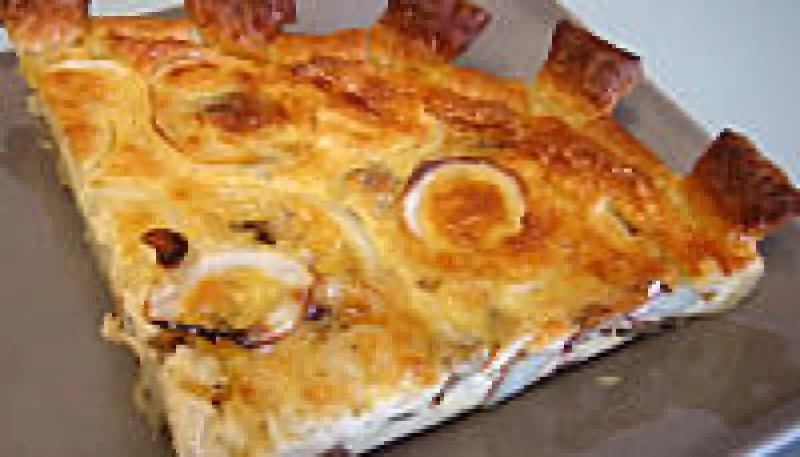 Flan aux cèpes et aux artichauts