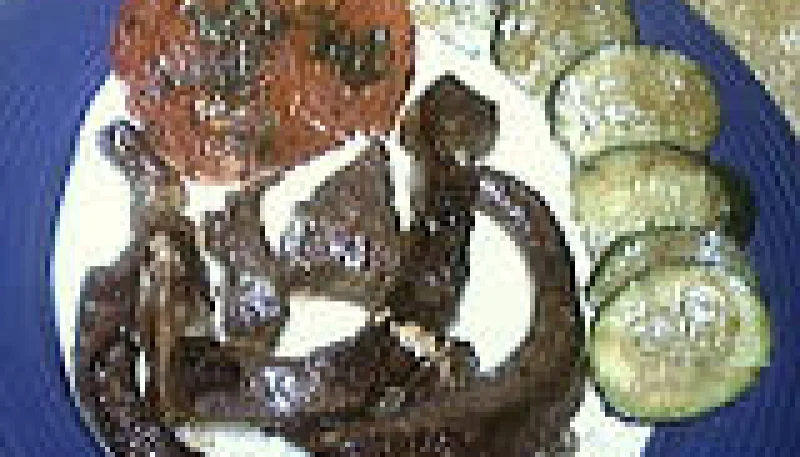Foie de boeuf à la crème d'oignons