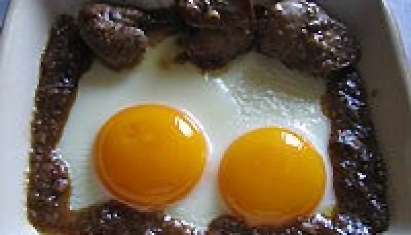 Foies de volaille aux oeufs