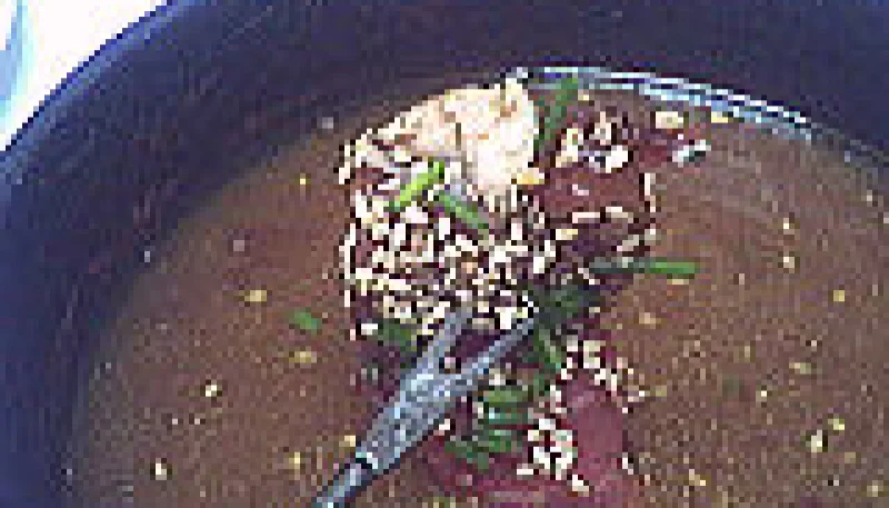 Fondue au vin rouge