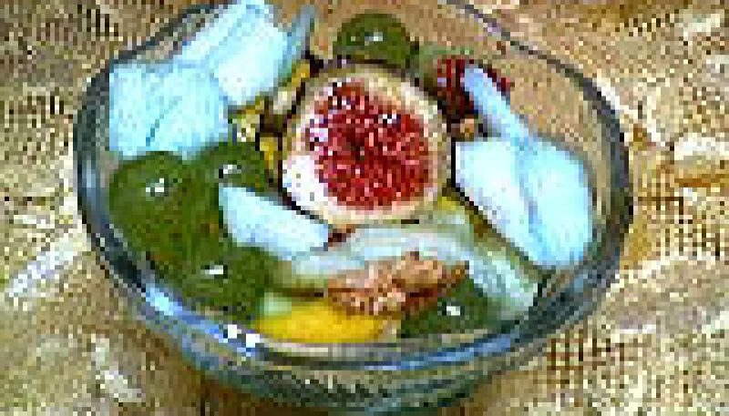 Fruits au curaçao