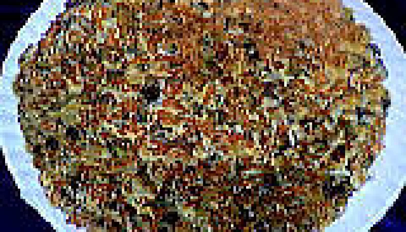 Galette aux courgettes