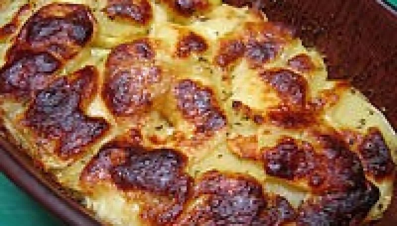 Gratin de pommes de terre à la mozzarella