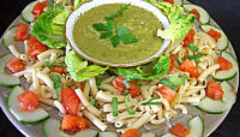 Salade à la Mexicaine et sauce guacamole
