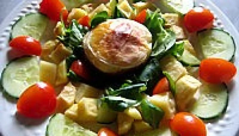 Salade au rocamadour