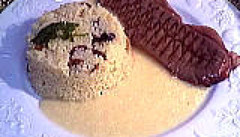 Steak de paleron à la sauce aux oignons