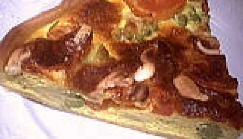 Tarte au chou romanesco