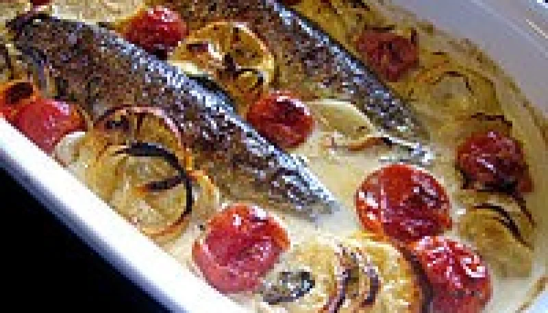 Truites au vermouth