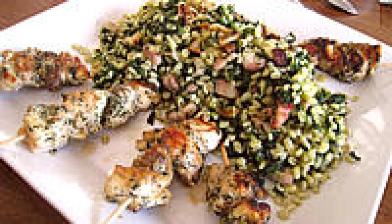 Brochettes de poulet au sucre façon créole