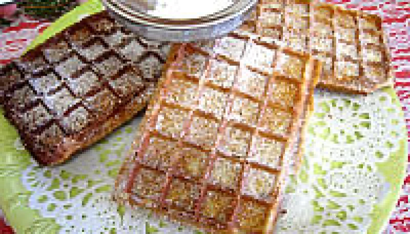 Gaufres aux noisettes