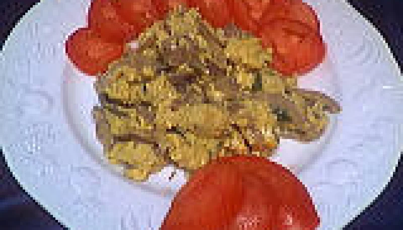 Oeufs brouillés aux épices