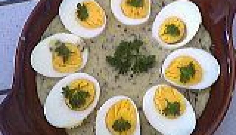 Oeufs durs sauce oseille