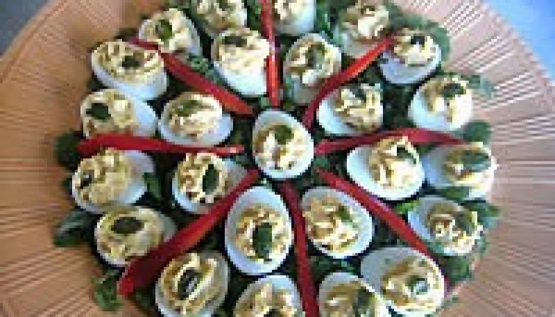 Oeufs de caille au Rocamadour
