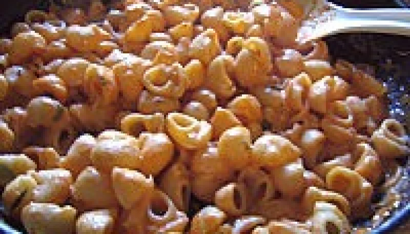Pâtes sauce aux herbes