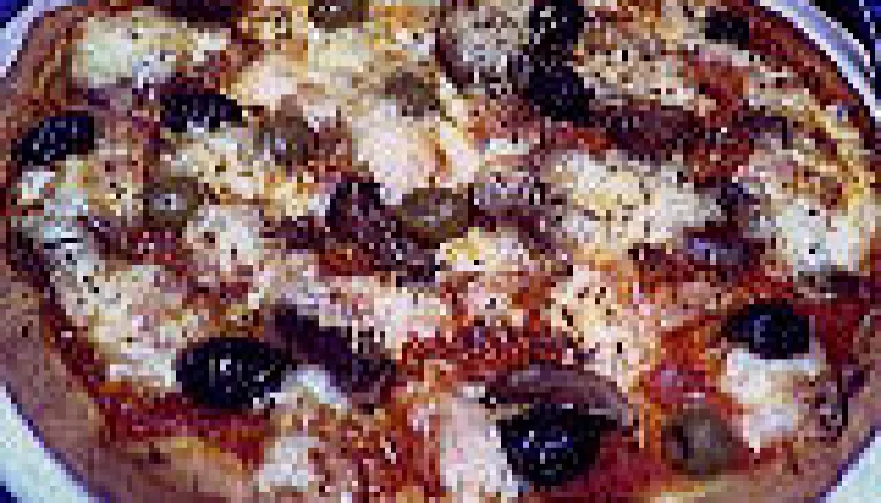 Pizza au jambon