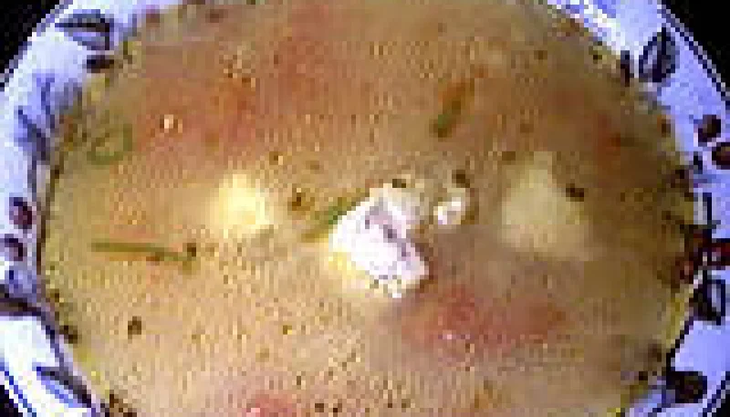 Potage de lotte et quinoa